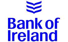 Bank of Ireland logo in blue colour